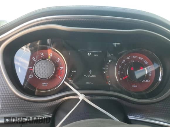 2021 Dodge Challenger SRT Hellcat with VIN 2C3CDZC99MH680244, listed as a Copart auction lot 56312265 with 30,057 mi miles and Salvage title. Bid and sale history available at DreamBid. Image 9.