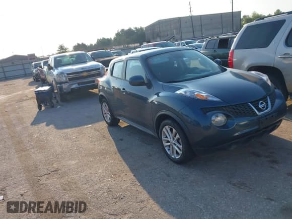 ✅ 2014 Nissan Juke SV • VIN: JN8AF5MR7ET356691 • Lot: 43231131. Listed on IAAI with 84,348 mi. Free auction sales archive from the USA and detailed vehicle history report at DreamBid. Image 1.