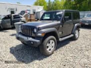 ✅ 2020 Jeep Wrangler Sport S • VIN: 1C4GJXAG1LW240627 • Lot: 58375555. Listed on Copart with 55,075 mi. Free auction sales archive from the USA and detailed vehicle history report at DreamBid. Image 1.