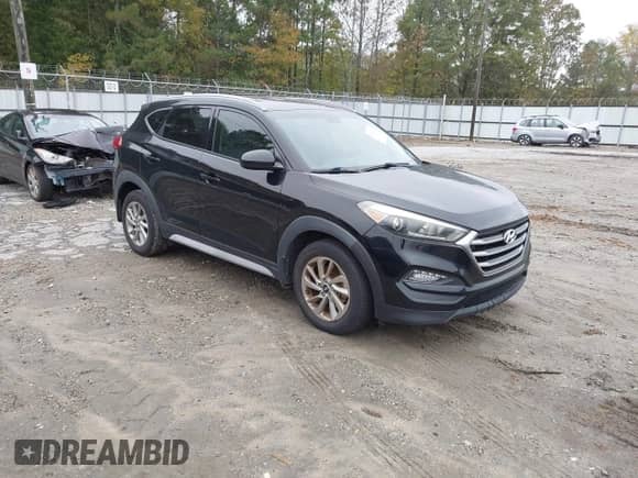 2017 Hyundai Tucson SE z VIN KM8J33A42HU585775, wystawiony jako IAAI lot #43521465 z przebiegiem 125 000 mil mil oraz . Historia ofert i sprzedaży dostępna na DreamBid. Obrazek 1.