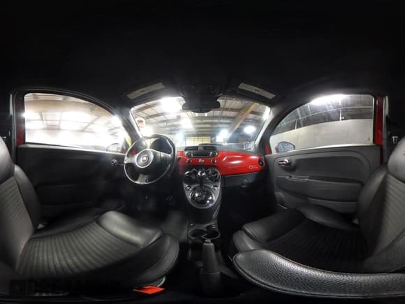 ✅ 2015 FIAT 500 Sport • VIN: 3C3CFFBR4FT562221 • Lot: 42252586. Listed on IAAI with 65,655 mi. Free auction sales archive from the USA and detailed vehicle history report at DreamBid. Image 19.