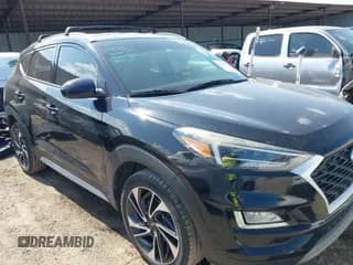 ✅ 2020 Hyundai Tucson Limited • VIN: KM8J33AL0LU171636 • Lot: 42817503. Listed on IAAI with 98,300 mi. Free auction sales archive from the USA and detailed vehicle history report at DreamBid. Image 1.