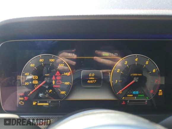 ✅ 2020 Mercedes-Benz E 53 AMG • VIN: W1K1J6BB0LF138552 • Lot: 71464145. Listed on Copart with 46,877 mi. Free auction sales archive from the USA and detailed vehicle history report at DreamBid. Image 9.