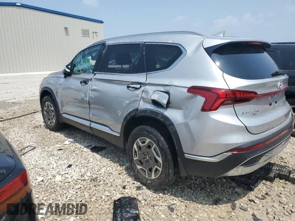 ✅ 2021 Hyundai Santa Fe Blue • VIN: KM8S2DA13MU005964 • Лот: 60762283. Опубликован ранее на Copart с пробегом 10 314 миль. Бесплатный доступ к архиву аукционных продаж из США и подробный отчёт об истории автомобиля на DreamBid. Изображение 2.