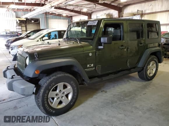 ✅ 2007 Jeep Wrangler X • VIN: 1J4GA39127L187513 • Lot: 58944435. Wystawiony na Copart z przebiegiem 212 368 mil. Bezpłatny archiwum sprzedaży aukcyjnych z USA i szczegółowy raport historii pojazdu na DreamBid. Zdjęcie 1.