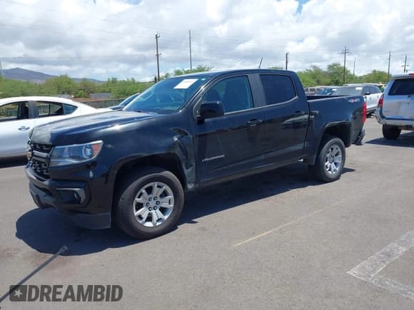 ✅ 2021 Chevrolet Colorado 4WD LT • VIN: 1GCGTCEN2M1178178 • Lot: 43005340. Listed on IAAI with 61,418 mi. Free auction sales archive from the USA and detailed vehicle history report at DreamBid. Image 2.
