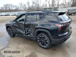 2025 Chevrolet Equinox AWD RS z VIN 3GNAXTEG7SL261842, wystawiony jako Copart lot #52005285 z przebiegiem 2 139 mil mil oraz Szkoda całkowita • Salvage title. Historia ofert i sprzedaży dostępna na DreamBid. Obrazek 2.