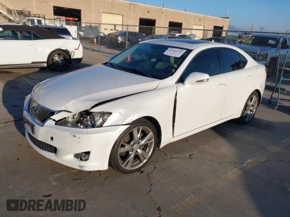 ✅ 2010 Lexus IS 250 • VIN: JTHBF5C25A2096729 • Lot: 43796450. Listed on IAAI with 144,932 mi. Free auction sales archive from the USA and detailed vehicle history report at DreamBid. Image 2.