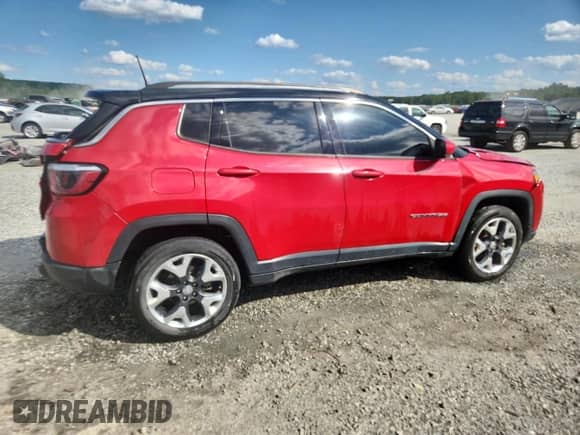 2018 Jeep Compass Limited z VIN 3C4NJDCB6JT316501, wystawiony jako Copart lot #70818685 z przebiegiem 86 911 mil mil oraz Szkoda całkowita • Salvage title. Historia ofert i sprzedaży dostępna na DreamBid. Obrazek 3.