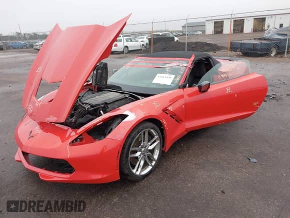 2016 Chevrolet Corvette Z51 2LT with VIN 1G1YK3D77G5105789, listed as a IAAI auction lot 43463430 with 58,300 mi miles and . Bid and sale history available at DreamBid. Image 18.