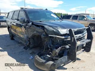 ✅ 2023 Chevrolet Tahoe Commercial • VIN: 1GNSCLED9PR232137 • Лот: 43249341. Опубликован ранее на IAAI с пробегом 72 644 миль. Бесплатный доступ к архиву аукционных продаж из США и подробный отчёт об истории автомобиля на DreamBid. Изображение 1.