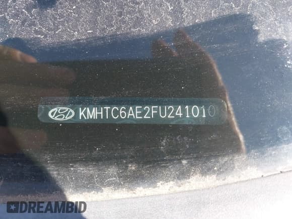 ✅ 2015 Hyundai Veloster Turbo R-Spec • VIN: KMHTC6AE2FU241010 • Lot: 43620094. Listed on IAAI with 90,940 mi. Free auction sales archive from the USA and detailed vehicle history report at DreamBid. Image 9.