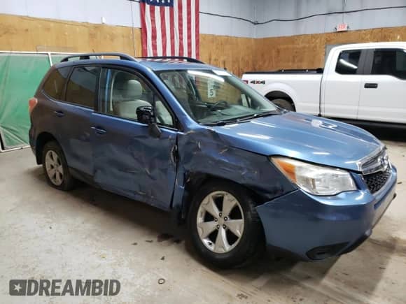2015 Subaru Forester Premium with VIN JF2SJADC6FH535698, listed as a Copart auction lot 89537575 with 100,869 mi miles and Clean title. Bid and sale history available at DreamBid. Image 4.