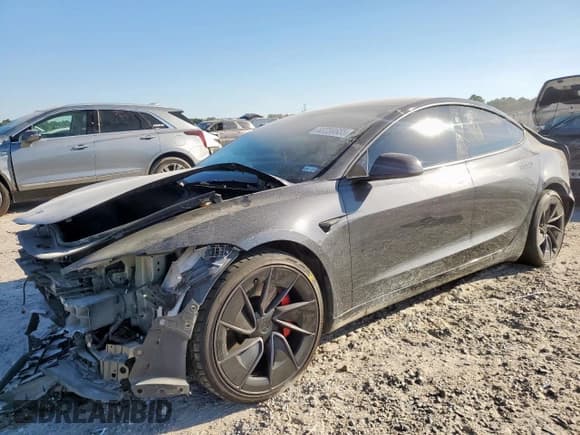 ✅ 2024 Tesla Model 3 Performance • VIN: 5YJ3E1ET1RF843954 • Лот: 82230655. Опубликован ранее на Copart с пробегом 28 162 миль. Бесплатный доступ к архиву аукционных продаж из США и подробный отчёт об истории автомобиля на DreamBid. Изображение 1.