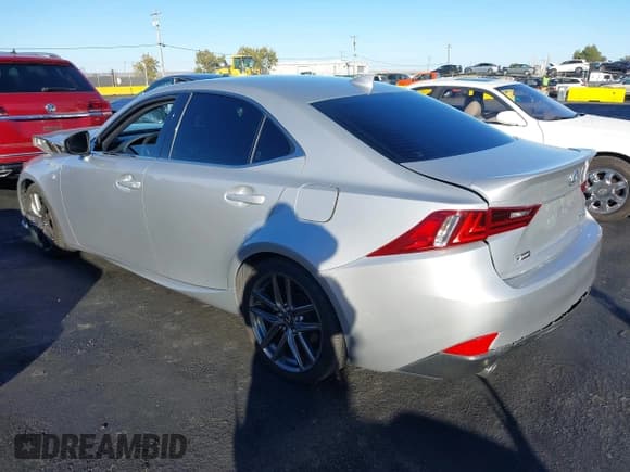 ✅ 2015 Lexus IS 250 • VIN: JTHBF1D23F5073320 • Lot: 43546273. Listed on IAAI with 105,892 mi. Free auction sales archive from the USA and detailed vehicle history report at DreamBid. Image 3.