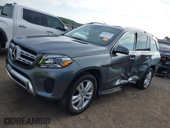 ✅ 2017 Mercedes-Benz GLS 450 • VIN: 4JGDF6EE8HA825275 • Lot: 42937337. Listed on IAAI with 55,000 mi. Free auction sales archive from the USA and detailed vehicle history report at DreamBid. Image 2.