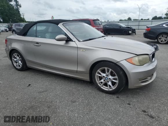 ✅ 2008 BMW 1 Series 128i • VIN: WBAUL735X8VJ74064 • Lot: 64787585. Listed on Copart with 126,096 mi. Free auction sales archive from the USA and detailed vehicle history report at DreamBid. Image 4.