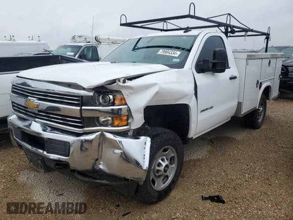 ✅ 2017 Chevrolet Silverado 2500HD Work Truck • VIN: 1GB0CUEG6HZ185168 • Лот: 79904334. Опубликован ранее на Copart с пробегом 164 334 миль. Бесплатный доступ к архиву аукционных продаж из США и подробный отчёт об истории автомобиля на DreamBid. Изображение 1.