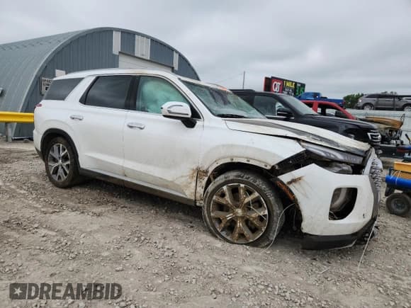 ✅ 2022 Hyundai Palisade SEL • VIN: KM8R34HE3NU367802 • Lot: 60861075. Listed on Copart with 75,107 mi. Free auction sales archive from the USA and detailed vehicle history report at DreamBid. Image 4.