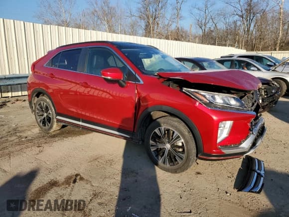 ✅ 2018 Mitsubishi Eclipse Cross SE • VIN: JA4AT5AAXJZ038939 • Lot: 72410522. Listed on Copart with 34,658 mi. Free auction sales archive from the USA and detailed vehicle history report at DreamBid. Image 4.