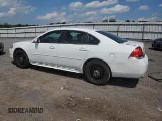 2014 Chevrolet Impala Police Police with VIN 2G1WD5E30E1156106, listed as a Copart auction lot 62455545 with 86,479 mi miles and Salvage title. Bid and sale history available at DreamBid. Image 2.