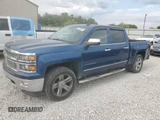 2015 Chevrolet Silverado 1500 LTZ z VIN 3GCUKSEC7FG421275, wystawiony jako Copart lot #80288855 z przebiegiem 129 318 mil mil oraz Szkoda całkowita • Salvage title. Historia ofert i sprzedaży dostępna na DreamBid. Obrazek 1.