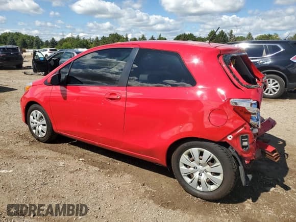 ✅ 2014 Toyota Yaris L • VIN: JTDJTUD37ED592164 • Lot: 69654025. Listed on Copart with 157,640 mi. Free auction sales archive from the USA and detailed vehicle history report at DreamBid. Image 2.