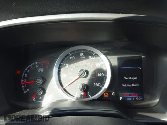 ✅ 2022 Toyota Corolla Cross LE • VIN: 7MUCAAAGXNV022092 • Lot: 43646777. Listed on IAAI with 111,730 mi. Free auction sales archive from the USA and detailed vehicle history report at DreamBid. Image 7.