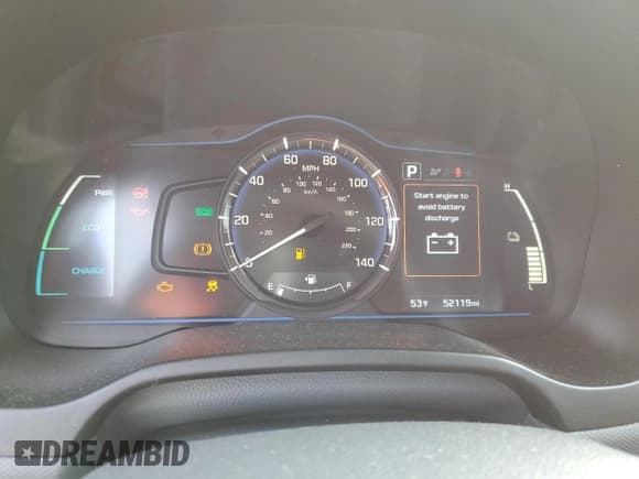 ✅ 2019 Hyundai Ioniq Blue • VIN: KMHC65LC0KU109564 • Lot: 88425585. Wystawiony na Copart z przebiegiem 52 119 mil. Bezpłatny archiwum sprzedaży aukcyjnych z USA i szczegółowy raport historii pojazdu na DreamBid. Zdjęcie 9.