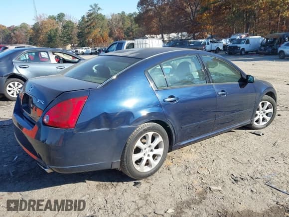 ✅ 2007 Nissan Maxima SE • VIN: 1N4BA41E17C836194 • Lot: 43672465. Wystawiony na IAAI z przebiegiem 138 245 mil. Bezpłatny archiwum sprzedaży aukcyjnych z USA i szczegółowy raport historii pojazdu na DreamBid. Zdjęcie 4.