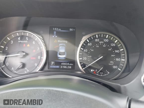 ✅ 2021 Infiniti Q50 Luxe • VIN: JN1EV7BRXMM752446 • Lot: 42158327. Listed on IAAI with 49,834 mi. Free auction sales archive from the USA and detailed vehicle history report at DreamBid. Image 7.