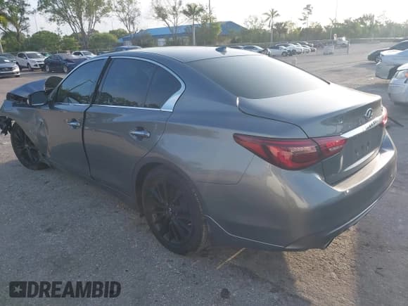 ✅ 2020 Infiniti Q50 Luxe • VIN: JN1EV7AP3LM204173 • Лот: 41862500. Опубликован ранее на IAAI с пробегом 88 760 миль. Бесплатный доступ к архиву аукционных продаж из США и подробный отчёт об истории автомобиля на DreamBid. Изображение 3.