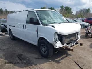 ✅ 2016 Chevrolet Express Cargo • VIN: 1GCWGBFG2G1328501 • Lot: 41983645. Listed on IAAI with 179,461 mi. Free auction sales archive from the USA and detailed vehicle history report at DreamBid. Image 1.