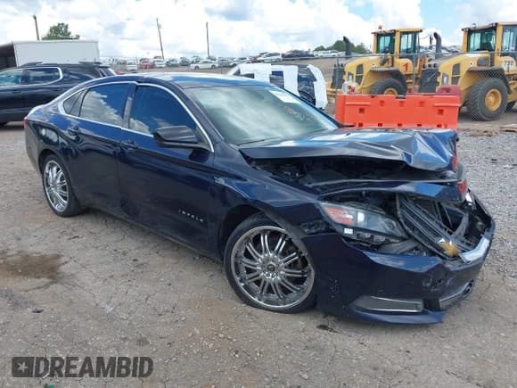 ✅ 2017 Chevrolet Impala LS • VIN: 2G11X5SA9H9156888 • Lot: 42960601. Listed on IAAI with 206,036 mi. Free auction sales archive from the USA and detailed vehicle history report at DreamBid. Image 1.