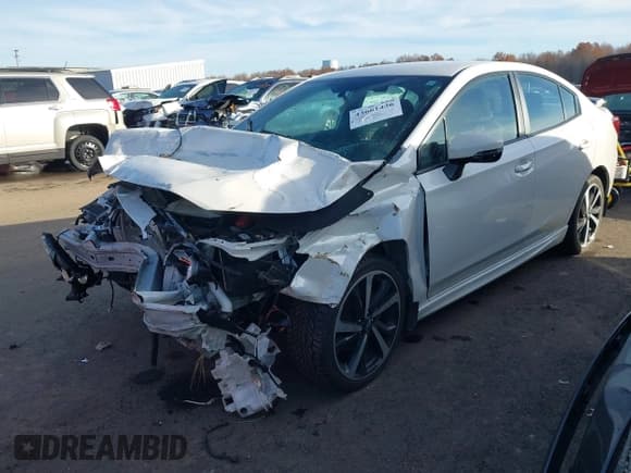 ✅ 2022 Subaru Impreza Special Sports • VIN: 4S3GKAL69N3606871 • Lot: 43661436. Listed on IAAI with 35,183 mi. Free auction sales archive from the USA and detailed vehicle history report at DreamBid. Image 2.