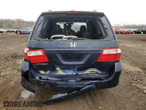 ✅ 2006 Honda Odyssey EX-L • VIN: 5FNRL38796B079454 • Lot: 92608495. Listed on Copart with Not provided. Free auction sales archive from the USA and detailed vehicle history report at DreamBid. Image 6.