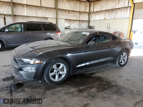 ✅ 2019 Ford Mustang EcoBoost • VIN: 1FA6P8TH9K5189796 • Lot: 89919255. Listed on Copart with 39,495 mi. Free auction sales archive from the USA and detailed vehicle history report at DreamBid. Image 1.