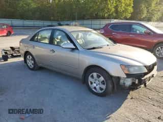 2008 Hyundai Sonata GLS z VIN 5NPET46C38H335984, wystawiony jako Copart lot #72555474 z przebiegiem 147 326 mil mil oraz Szkoda całkowita • Salvage title. Historia ofert i sprzedaży dostępna na DreamBid. Obrazek 4.