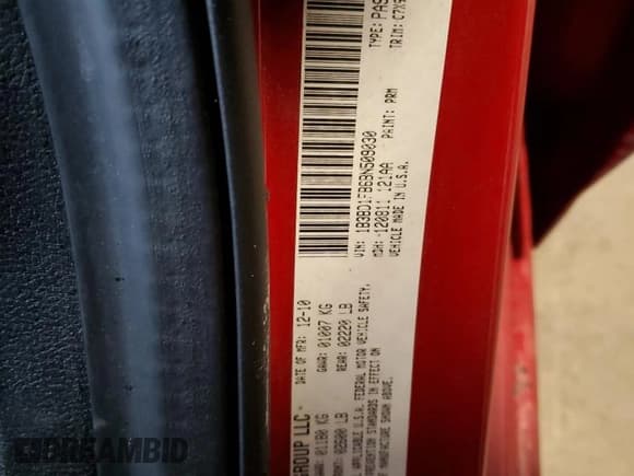 ✅ 2011 Dodge Avenger Mainstreet • VIN: 1B3BD1FB6BN509030 • Лот: 42082165. Опубликован ранее на Copart с пробегом 68 014 миль. Бесплатный доступ к архиву аукционных продаж из США и подробный отчёт об истории автомобиля на DreamBid. Изображение 12.