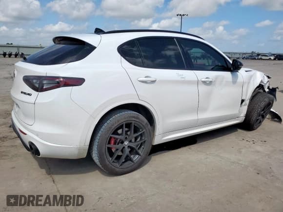 ✅ 2021 Alfa Romeo Stelvio Ti Sport • VIN: ZASPAKBN3M7D08848 • Lot: 61918645. Wystawiony na Copart z przebiegiem 27 440 mil. Bezpłatny archiwum sprzedaży aukcyjnych z USA i szczegółowy raport historii pojazdu na DreamBid. Zdjęcie 3.