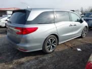 ✅ 2018 Honda Odyssey Elite • VIN: 5FNRL6H92JB030057 • Lot: 43802070. Listed on IAAI with 155,001 mi. Free auction sales archive from the USA and detailed vehicle history report at DreamBid. Image 4.