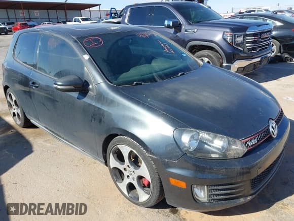 ✅ 2010 Volkswagen Golf GTI • VIN: WVWEV7AJ2AW178806 • Lot: 41311738. Listed on IAAI with 166,054 mi. Free auction sales archive from the USA and detailed vehicle history report at DreamBid. Image 1.