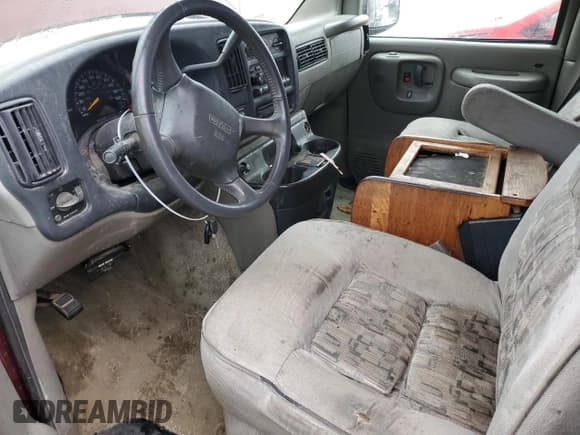 ✅ 1999 GMC Savana • VIN: 1GDFG15R3X1157847 • Lot: 79041264. Wystawiony na Copart z przebiegiem 208 719 mil. Bezpłatny archiwum sprzedaży aukcyjnych z USA i szczegółowy raport historii pojazdu na DreamBid. Zdjęcie 7.