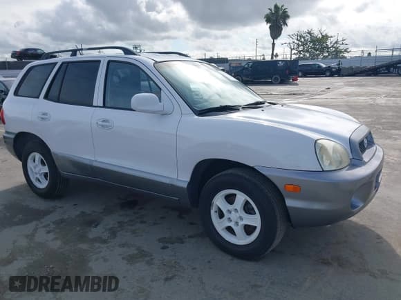 ✅ 2004 Hyundai Santa Fe GLS • VIN: KM8SC13D04U825535 • Lot: 43764247. Wystawiony na IAAI z przebiegiem 81 383 mil. Bezpłatny archiwum sprzedaży aukcyjnych z USA i szczegółowy raport historii pojazdu na DreamBid. Zdjęcie 1.