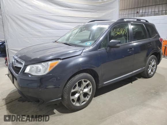 ✅ 2016 Subaru Forester Touring • VIN: JF2SJAXC7GH490963 • Lot: 85651375. Listed on Copart with 106,254 mi. Free auction sales archive from the USA and detailed vehicle history report at DreamBid. Image 1.