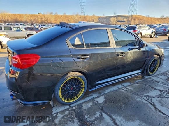 ✅ 2015 Subaru WRX • VIN: JF1VA1A64F9822001 • Lot: 94512435. Listed on Copart with 87,160 mi. Free auction sales archive from the USA and detailed vehicle history report at DreamBid. Image 3.