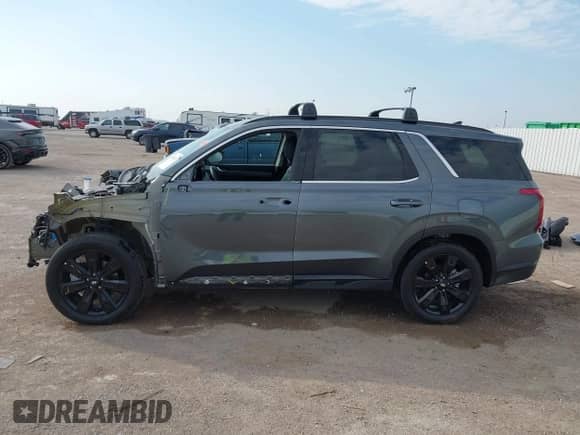 2025 Hyundai Palisade XRT with VIN KM8R34GE6SU892057, listed as a IAAI auction lot 43053676 with 5,498 mi miles and . Bid and sale history available at DreamBid. Image 15.