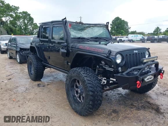 ✅ 2015 Jeep Wrangler Unlimited Rubicon Hard Rock • VIN: 1C4HJWFG0FL674700 • Лот: 42511949. Опубликован ранее на IAAI с пробегом 138 370 миль. Бесплатный доступ к архиву аукционных продаж из США и подробный отчёт об истории автомобиля на DreamBid. Изображение 1.