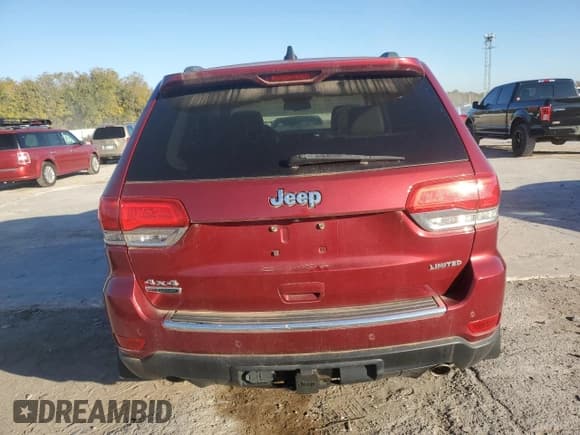 ✅ 2014 Jeep Grand Cherokee Limited • VIN: 1C4RJFBM7EC521634 • Лот: 91701005. Опубликован ранее на Copart с пробегом 120 620 миль. Бесплатный доступ к архиву аукционных продаж из США и подробный отчёт об истории автомобиля на DreamBid. Изображение 6.