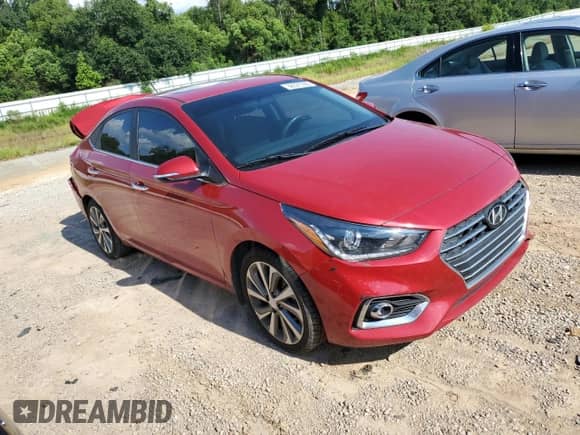 2022 Hyundai Accent Limited z VIN 3KPC34A69NE158401, wystawiony jako Copart lot #66527285 z przebiegiem 67 926 mil mil oraz Szkoda całkowita • Salvage title. Historia ofert i sprzedaży dostępna na DreamBid. Obrazek 4.